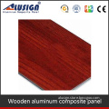 Alusign home decoration pe coating wood cladding interior walls